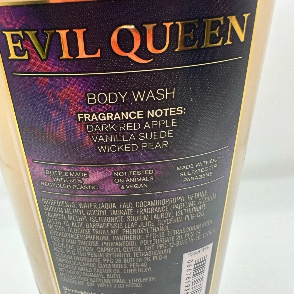Bath & Body Works Disney Villains Evil Queen Body Wash NWT
